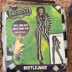 Beetlejuice Striped Costume